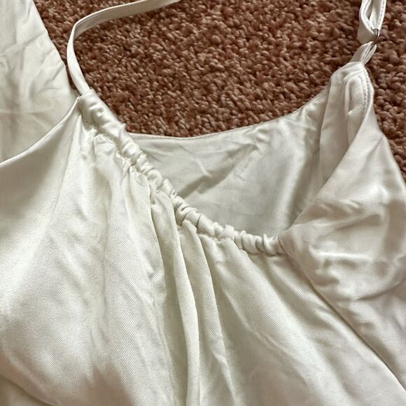 Wilfred Cami Slip Tank Small Cream Cupro (Cotton) - Picture 4 of 7